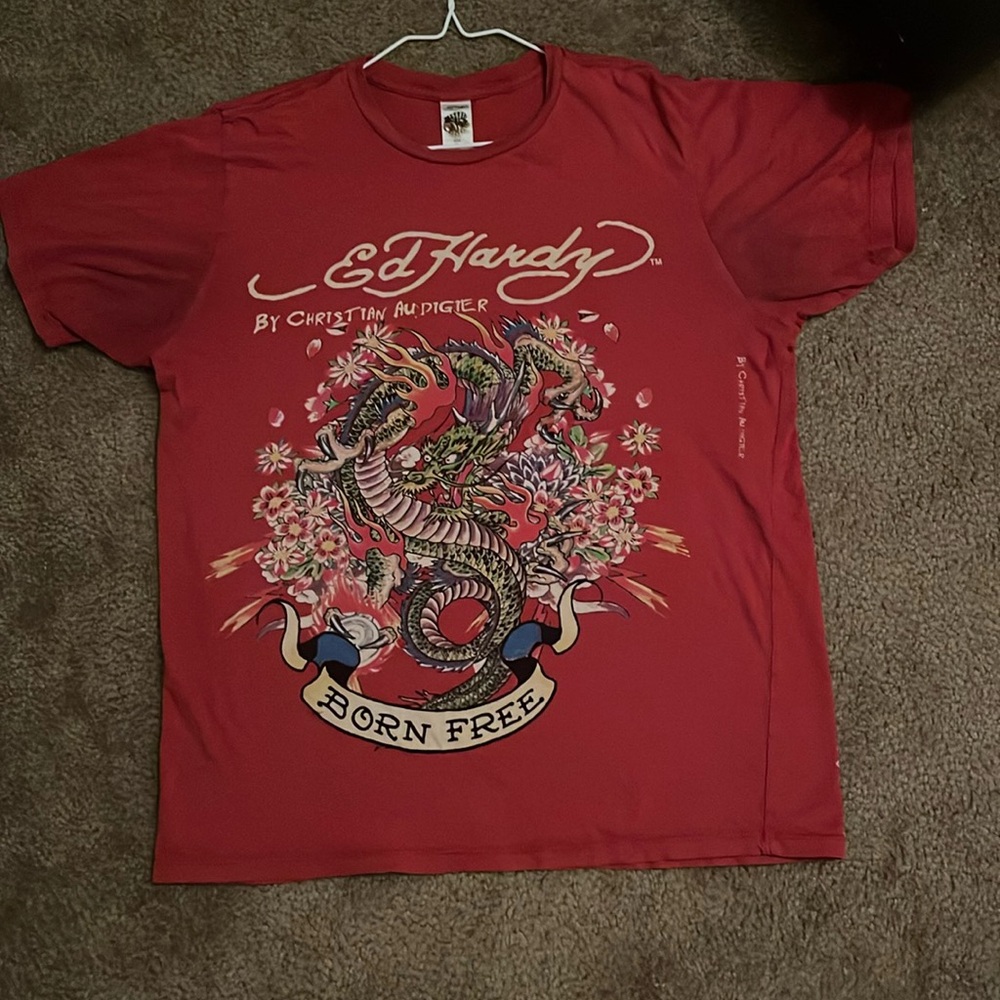 Y2K Ed Hardy Tee